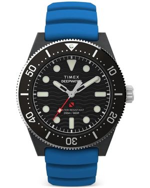 Timex Deepwater Reef 200 Xcf 43Mm Watch - Blue