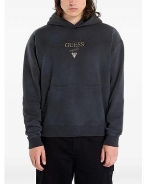 Guess Baker Logo Hoodie - Grey
