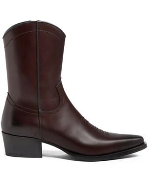 DSquared² City Nights Cowboy Boots - Brown