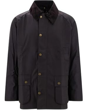 Barbour Ashby Button Corduroy Jacket - ブラック