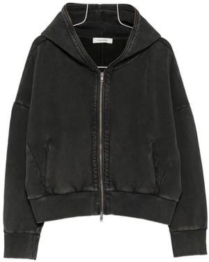 Entire studios Sudadera Con Capucha Y Cremallera - Negro