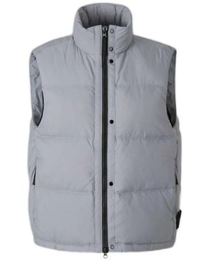 Stone Island Gilet Imbottito Trapuntato - Grigio