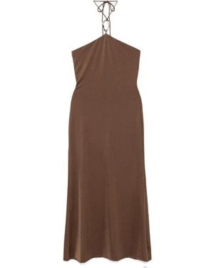 Reformation Robe Grayson - Marron