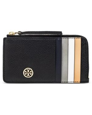 Tory Burch Robinson Wallet - Black