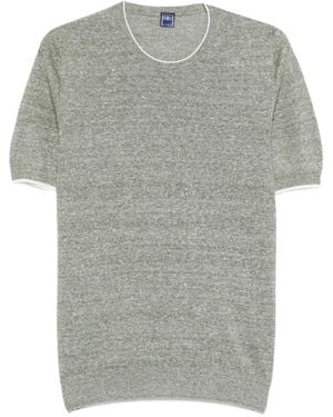 Fedeli Round-Neck T-Shirt - Grey