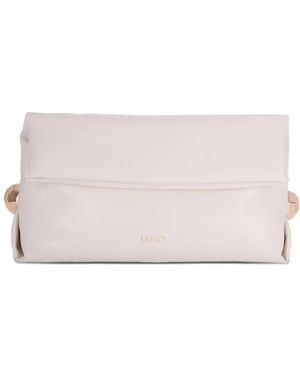 Liu Jo Pale Clutch Met Hardware - Roze