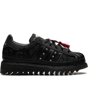 adidas X Clot Superstar "Chinese New Year" Sneakers - Black