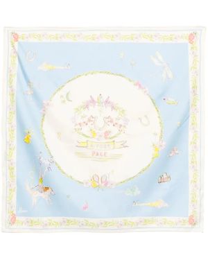 ALÉMAIS Foulard Anouk - Blu