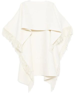 TOTEME Fringe-Detailing Scarf - White