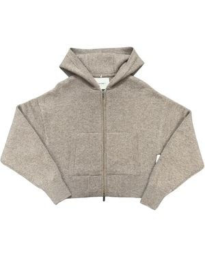 Lisa Yang Lilia Vest Met Capuchon - Wit