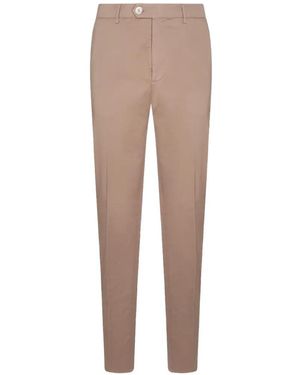 Brunello Cucinelli Cotton Trousers - Natural