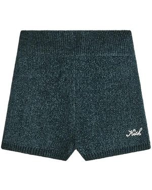 Kith Mica Jumper Knitted Mini Shorts - Green