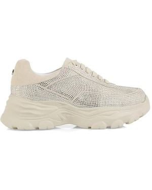 Marc Cain Rhinestone-Embellished Trainers - White