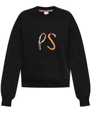 Paul Smith Logo Crewneck Sweatshirt - Black