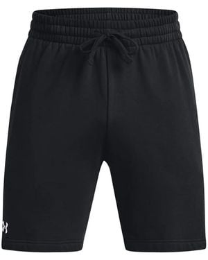 Under Armour Shorts Ua Rival Fleece Con Coulisse - Blu