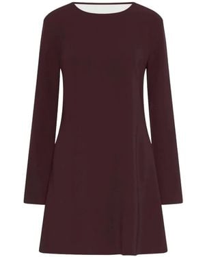 Marella Avocado Long-Sleeve Dress - Purple