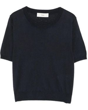 DUNST Short-Sleeve Sweater - Blue