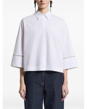 Peserico Embellished Shirt - White