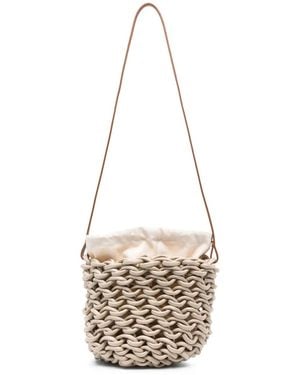 Alienina Zoe Bucket Bag - White