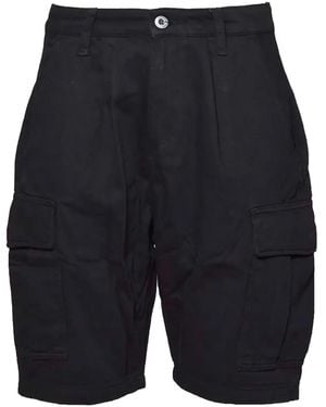 Alpha Industries Cotton Cargo Shorts - Blue