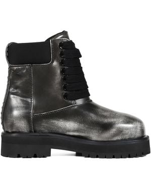 PDF Lace-Up Boots - Black