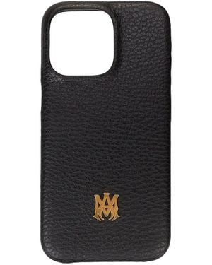 Amiri Cover Iphone Case - ブラック