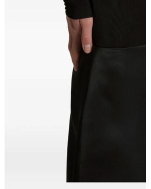 Alberta Ferretti A-Line Skirt - Black