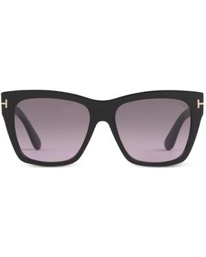 Tom Ford Square-Frame Sunglasses - Grey