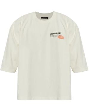 Willy Chavarria Total Transformation Buffalo Graphic-Print T-Shirt - White