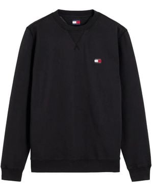Tommy Hilfiger Logo-Patch Sweater - Blue