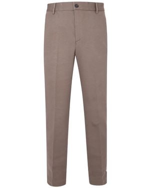 Peserico Button Trousers - Grey