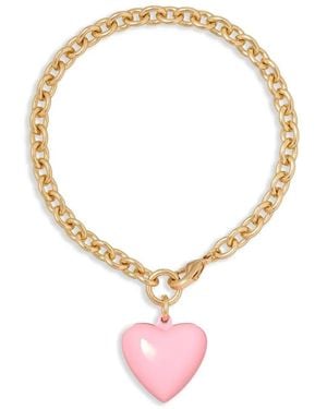 Roxanne Assoulin The Mini Puffy Heart Armband - Wit