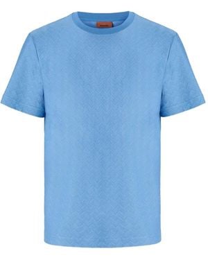 Missoni Chevron T-Shirt - Blue