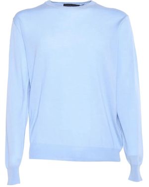 FILIPPO DE LAURENTIIS Crew-Neck Jumper - Blue
