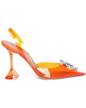 AMINA MUADDI Pumps Begum Glass 95Mm - Rosa