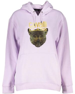 Roberto Cavalli Hoodie À Imprimé Graphique - Pink