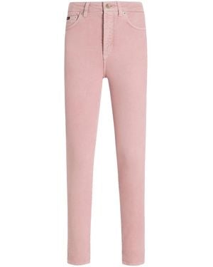 Dolce & Gabbana Skinny Denim Jeans - Pink