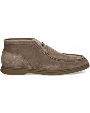 BOSS Suede Desert Boots - Brown