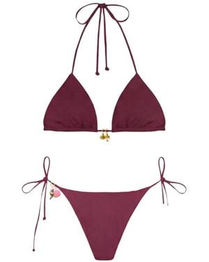 MC2 Saint Barth Leah Marielle Bikini - Purple