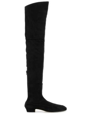 The Row Awar 25 Over-The-Knee Boots - Black