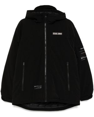 Izzue Logo Padded Jacket - Black