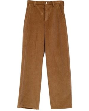 Loewe Corduroy Pants - Brown