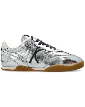 Kate Spade Ks Drift Leather Trainers - White