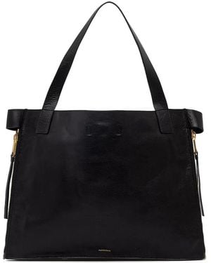 AllSaints Sac À Main À Logo - Noir