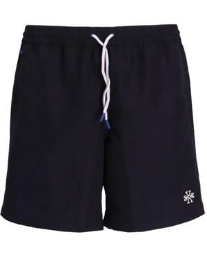 Jacob Cohen Drawstring Pocket Swim Shorts - Blue