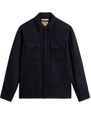 Woolrich Alaskan Buttoned Overshirt - Blue