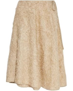 By Malene Birger Dixia Midi Skirt - Natural