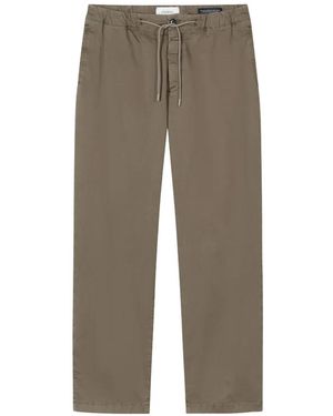 Closed Pantalones Tropea Con Cordones - Gris