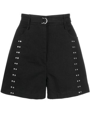 IRO Stud-Embellished Shorts - Black