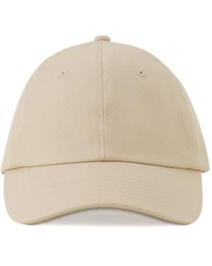 Lanvin Baseballkappe Mit Logo-Patch - Natur